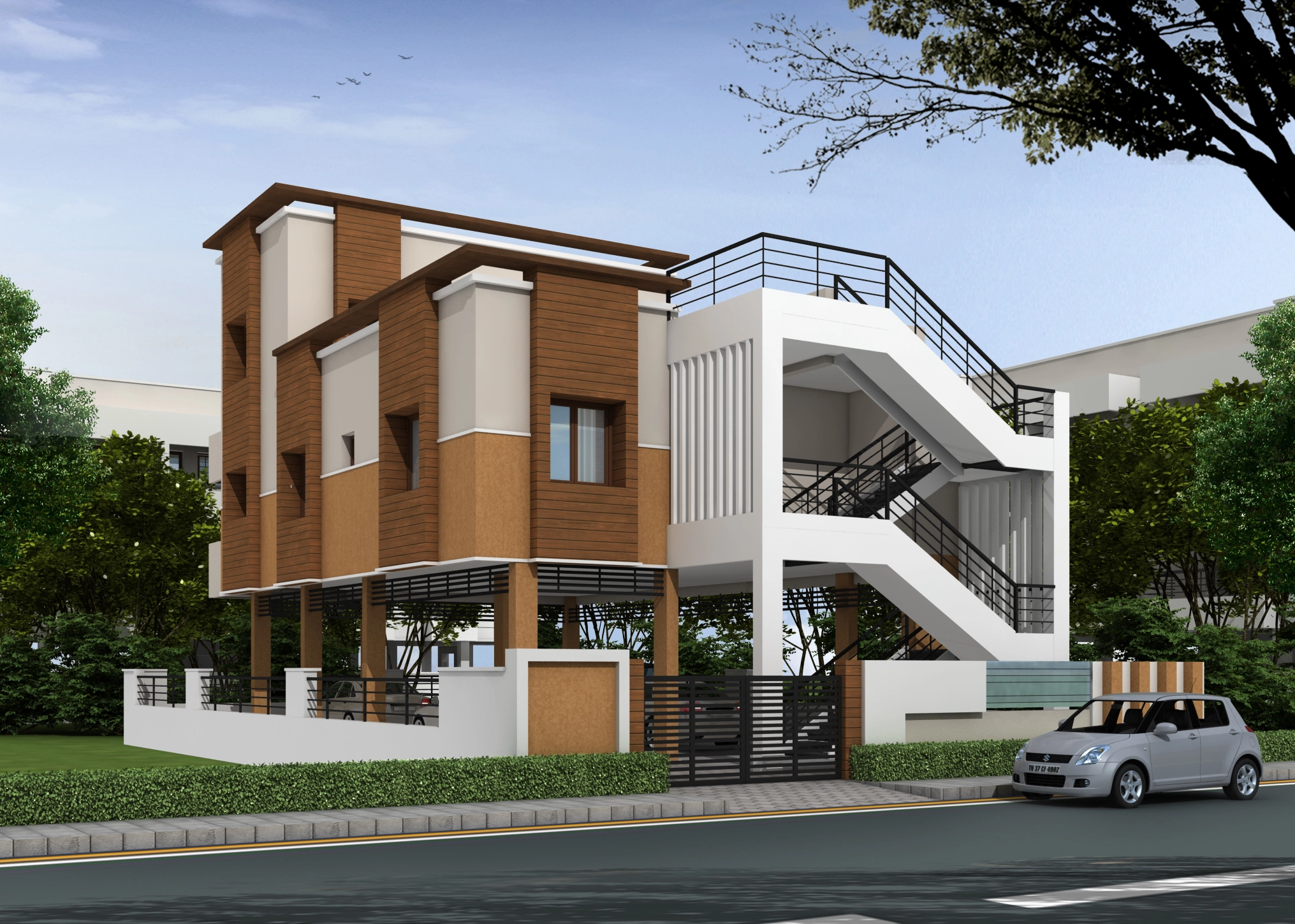 Residence at Gandharvakottai